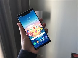 Samsung Galaxy Note 8 s výřezem displeje