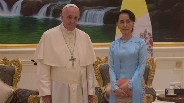 Pape na setkn se Su ij (28. listopadu 2017)