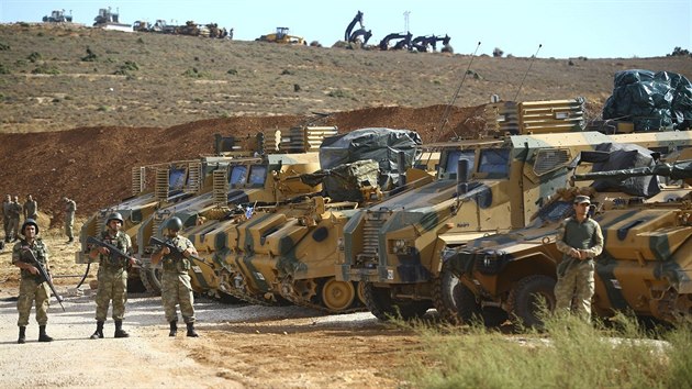 Tureck jednotky psob zejmna v phraninch regionech Srie.