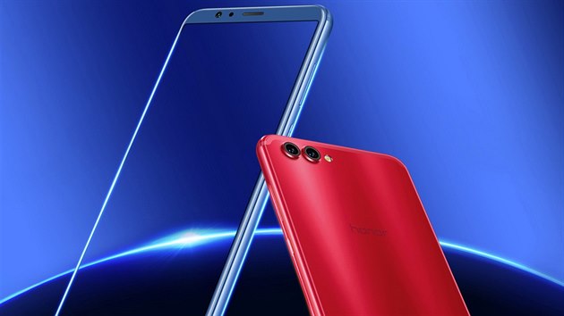 Huawei Honor V10 v modrm a ervenm proveden