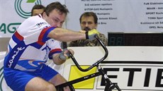 Ji�í Hrdli�ka senior v akci.