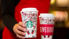 Vánoní kelímek Starbucks 2017