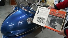 Návtvníci muzea historických vozidel Old Timer v Kopivnici na Novojiínsku...