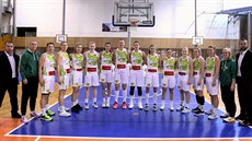 Basketbalistky KP Brno - týmové foto