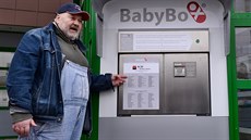 Otevení babyboxu nové generace v ústecké Masarykov nemocnici se úastnil...