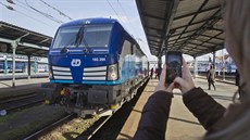 Vizualizace nové lokomotivy Traxx pro D Cargo