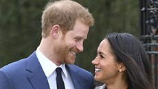 Princ Harry a Meghan Markle (Londýn, 27. listopadu 2017)