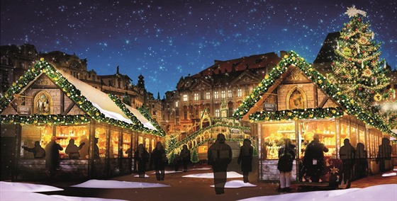 Vánoční trhy na Staroměstském náměstí budou věnovány slavným osobnostem.