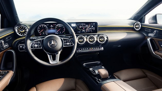 Interiér Mercedes třídy A
