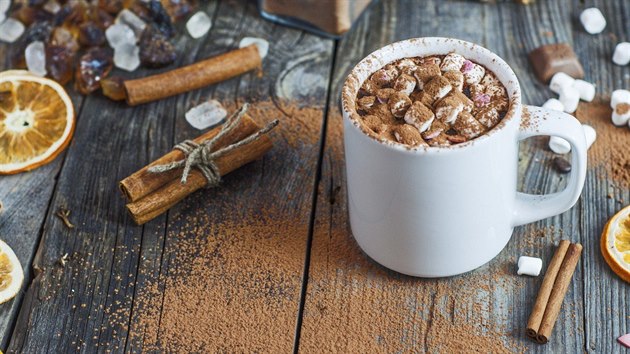 Hork okolda s marshmallows