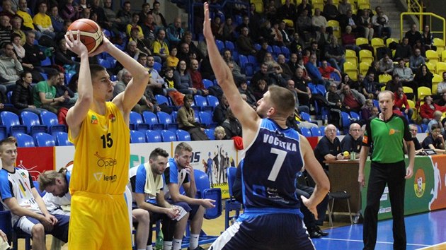 V�clav Bujnoch (vlevo) z Opavy a Michal Vocetka z Kol�na.