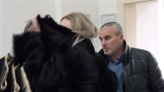 Ob�alovaný Bashkim Kjazimi u Obvodního soudu pro Prahu 1 (30. 11. 2017)