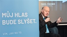 Kandidát na prezidenta Pavel Fischer pedstavil 30. listopadu v Praze svou...