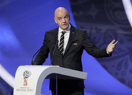 Prezident FIFA Gianni Infantino.