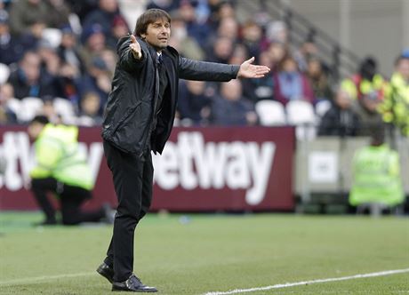 Kou fotbalist Chelsea Antonio Conte.