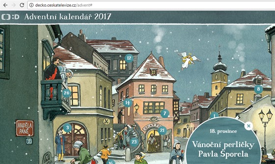 Tipy na zajímavé weby: Interaktivní adventní kalendář s překvapením -  iDNES.cz