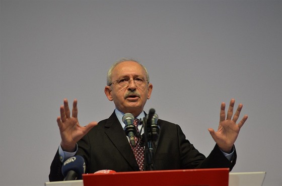 Lídr turecké opoziní strany CHP Kemal Kilicdaroglu (5. prosince 2017)
