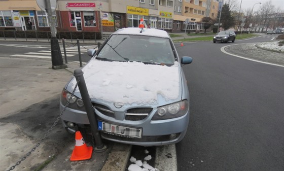 idika nezvládla jízdu na vleném lan, havarovala pi výjezdu z kruhového...