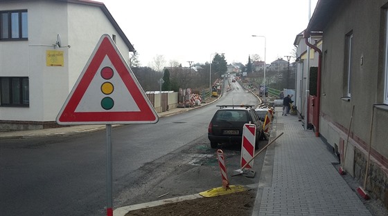Rekonstrukci Mírové ulice v Havlíčkově Brodě se podařilo dokončit na poslední...
