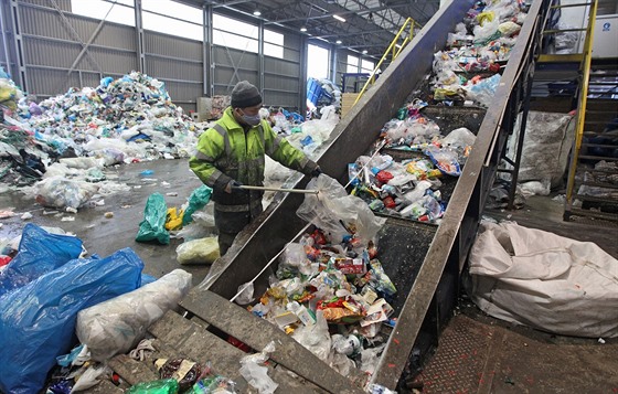 Plastový odpad - ilustraní snímek