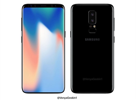 Koncept Samsungu Galaxy S9