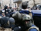 Ukrajinská tajná sluba zatkla v centru Kyjeva Michaila Saakaviliho...
