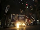 Palestinci protestují proti Trumpov zámru pesunout americkou ambasádu do...