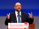 Martin Schulz na konferenci sociálních demokrat (7. prosince 2017)