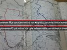 Vrada stopaek: mapa s vyznaenými místy, kde Krupiku zastavila pohraniní...