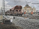 Po novém severním mostu u hlavního vlakového nádraží v Plzni se vlaky poprvé...