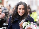 Meghan Markle pi návtv Nottinghamu (1. prosince 2017)