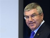 Prezident Mezinrodnho olympijskho vboru Thomas Bach bhem zasedn v...