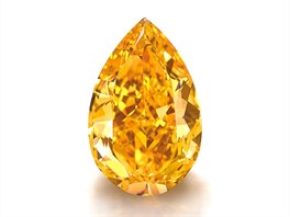 Orange Diamond. Největší známý oranžový diamant stál v listopadu 2013 nového...