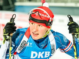 Veronika Vtkov v cli sprintu v stersundu.