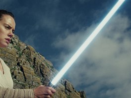 Daisy Ridley ve filmu Star Wars: Poslední z Jediů