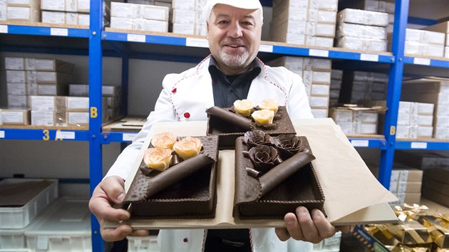 Frantiek Hlava, jednatel rodinn firmy na vrobu okoldovch specialit Kamila Chocolates z Vyskytn nad Jihlavou, zskal v roce 2009 titul ivnostnk roku v Kraji Vysoina.