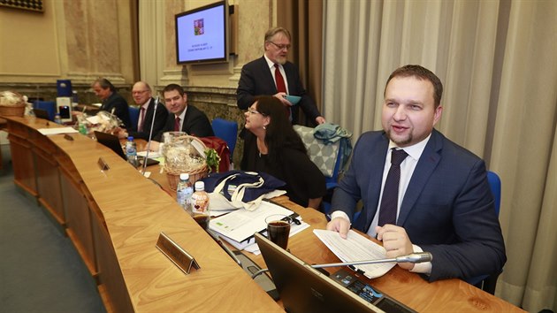 Poslední jednání vlády Bohuslava Sobotky (6. prosince 2017).