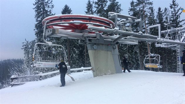 Ve Skiarelu Lipno finiovaly ve tvrtek ppravy na zahjen sezony.