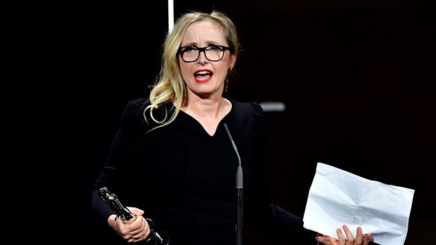 Hereka Julie Delpy dkuje za estnou Evropskou filmovou cenu