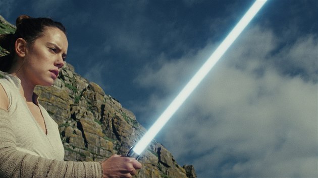 Daisy Ridley ve filmu Star Wars: Poslední z Jedi