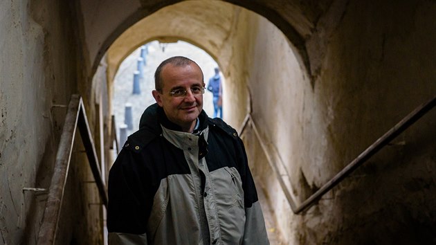 Vedouc� odboru pam�tkov� p��e hradeck�ho magistr�tu Jan Falta