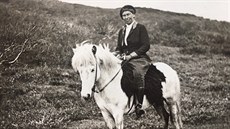 Libue, babika Kristiny Sigurdssonové, na Islandu v roce 1926
