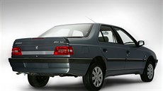 Peugeot 405 dnes vyrábný íránskou automobilkou Iran Khodro