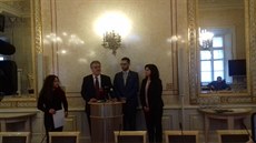 Ministr školství Stanislav Štech jednal s předsedou Sdružení místních samospráv...