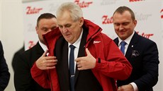 Prezident Miloš Zeman v pátek zavítal do brněnského sídla firmy Zetor, Letovic...