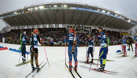 Tjume. Ruský biatlonový areál v minulosti hostil exhibice i mistrovství...