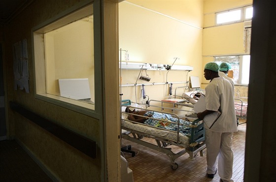 Nemocnice v konské metropoli Brazaville. (15. íjna 2011)