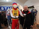 Vladimír Novotný, který se jako organizátor podílel na prvním závodu Světového...