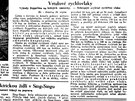 lánek o Schienenzeppelinu v Lidových novinách z 18. srpna 1931