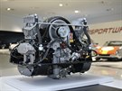 Motor pro Porsche 550 Spyder je dílem Ernsta Fuhrmanna, vyvíjel ho potajmu.